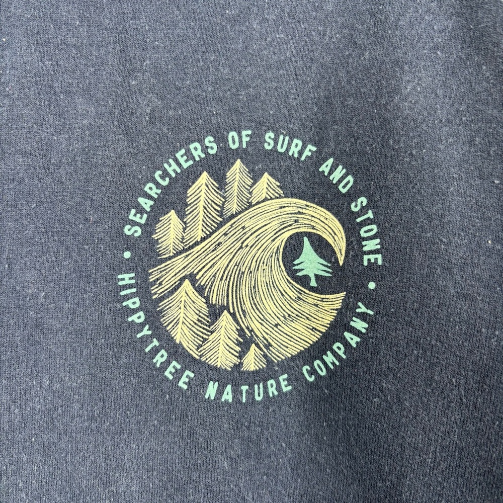 HippyTree Navy Crewneck Sweatshirt - Picture 3 of 8
